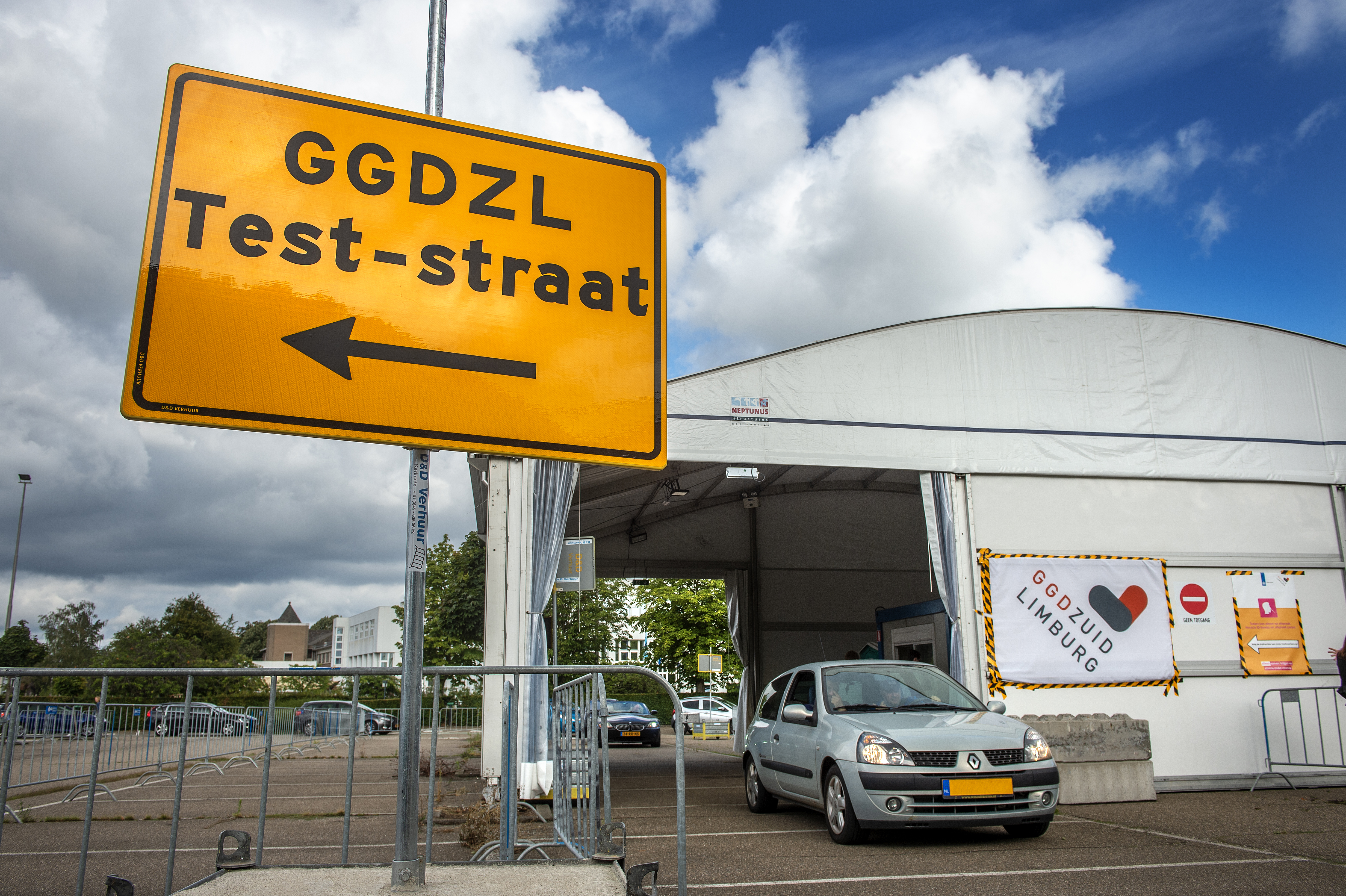 GGD Corona teststraat